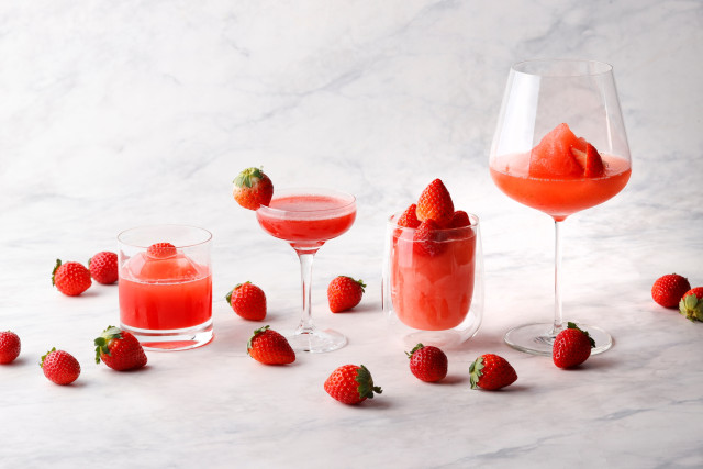 ＜ストロベリーカクテル＞